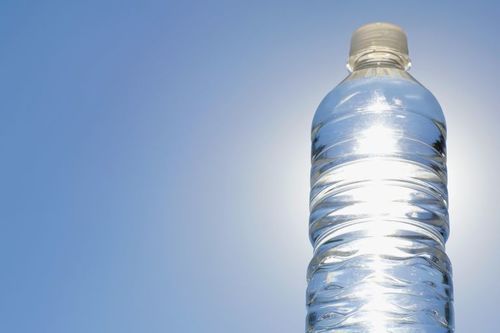 Plastic 1 Liter Transparent Drinking Water Bottle