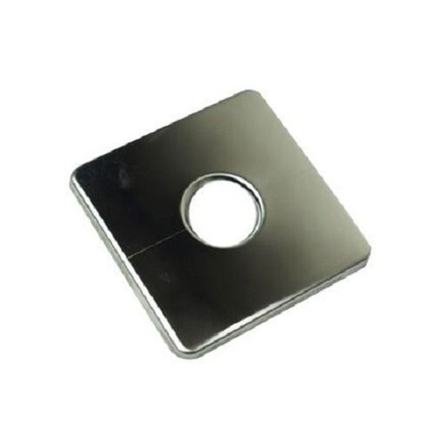 Square 304 Stainless Steel Flange For Bathroom