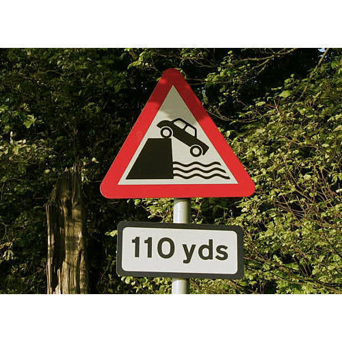 Triangle Shape Road Safety Sign Boards