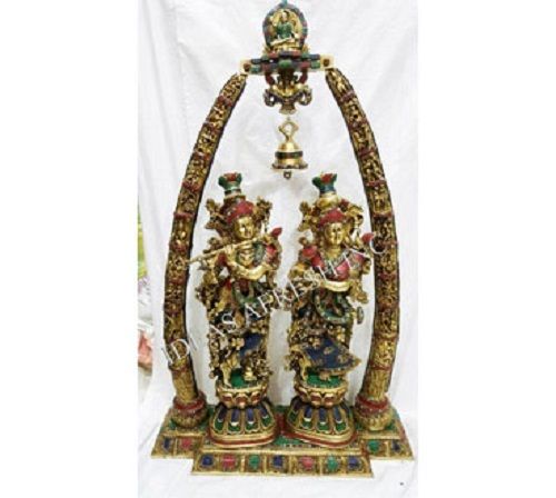 Easy To Clean Attractive Design Light Weight Brass Statue