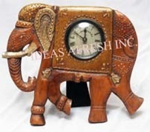 Attractive Design Table Clock Elephant Style