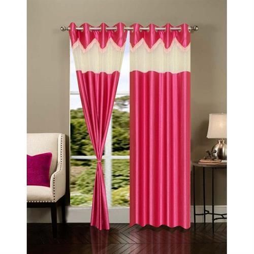 Shrink-Resistant Doors Printed Vibrant Colors Cotton Curtains