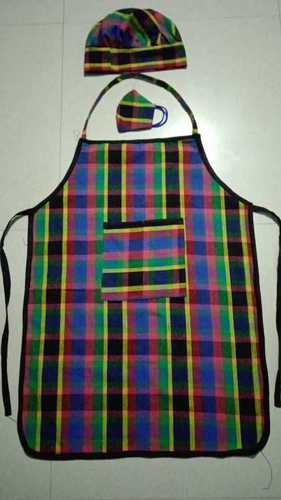 Multicolor Cotton Kitchen Apron