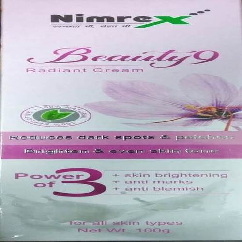 Nimrex Beauty 9 Radiant Cream 100 Gm
