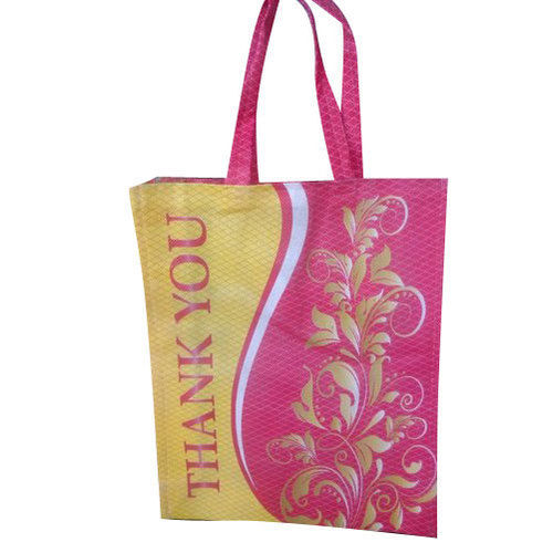 With Handle Printed Non Woven Carry Bag