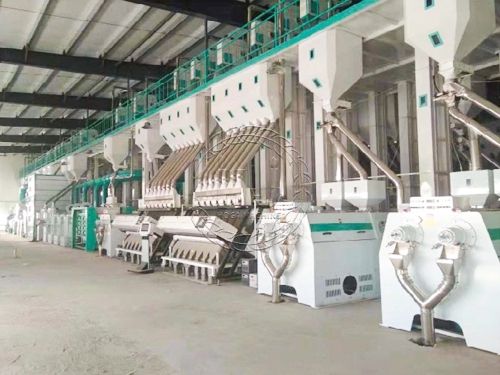 Automatic 500 Ton Per Day Capacity With 99% Sorting Efficiency Rice Mill Plant