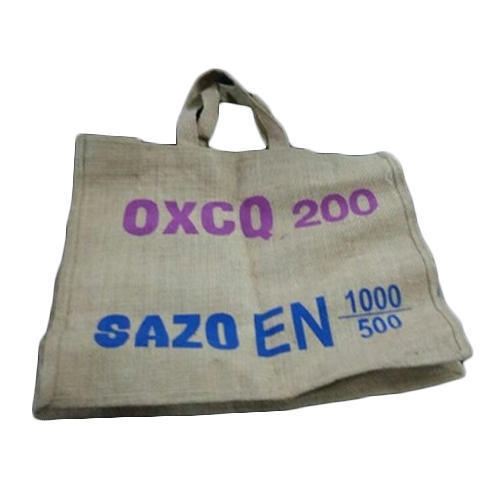 Multicolor Biodegradable Printed Jute Shopping Bag