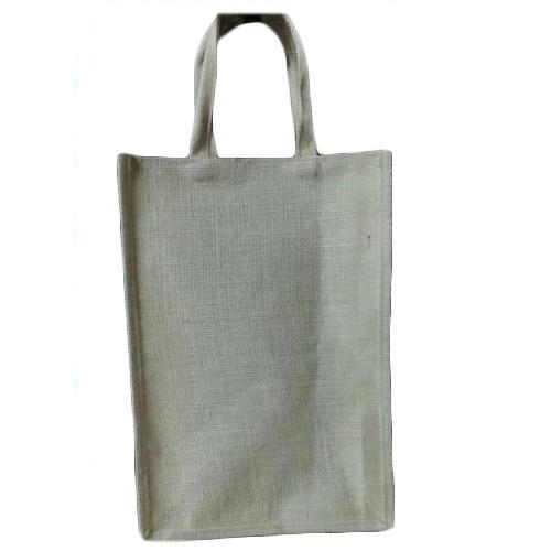 Jute Shopping Bag - Double Strap, Plain Pattern | Elegant Look, Eco-Friendly, Perfect Finish, Easy to Carry