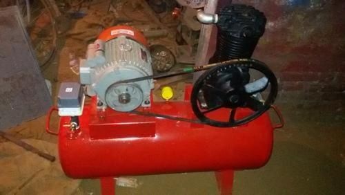 Oil-Free Oil Free Horizontal 5 Hp Reciprocating Air Compressor