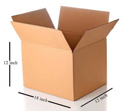 Plain Corrugated Box for Packaging 