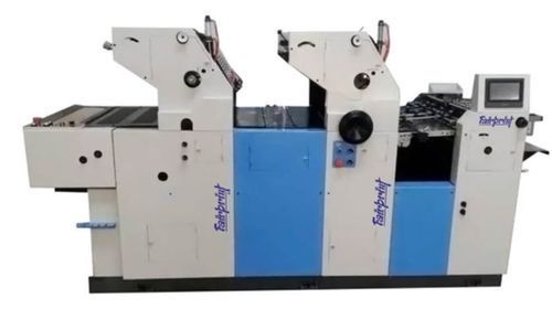 Mild Steel Premium Design Double Color Non Woven Bag Printing Machine