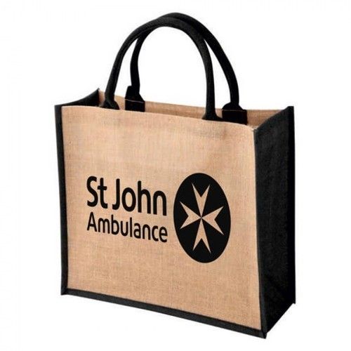 Printed Jute Promotional Bag