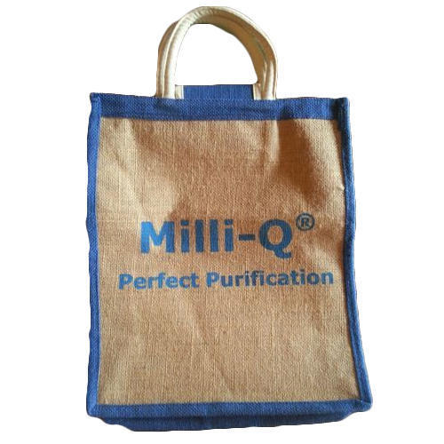 Smooth Texture Printed Jute Promotional Bag