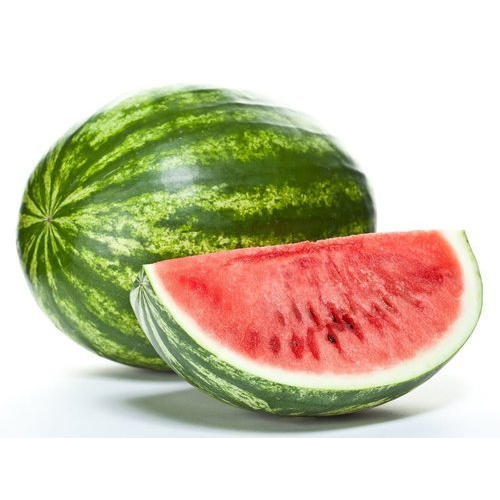 Vitamin A 11% Vitamin C 13% Magnesium 2% Healthy Natural Green Fresh Watermelon