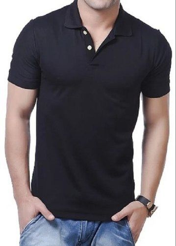 Casual Wear Collar Neck Mens Cotton T Shirt