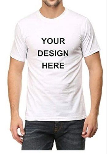 All Customized White Color Promotional T Shirt