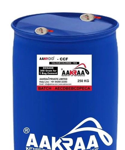 Premium Concrete Hardener Accelerator Aakraa Aakrcc Ccf Purity: 100%