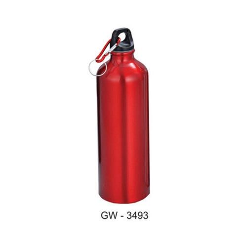  लाल 750 ML स्टेनलेस स्टील वाटर सिपर बोतल 