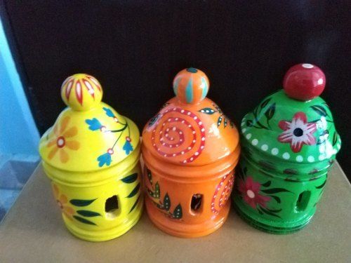 Wooden Hand Painted Perfume Diffuser For Decoration