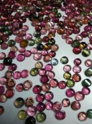 5-5.5 Mm Tourmaline Oval Cabs Stone For Jewelry Grade: A-Grade