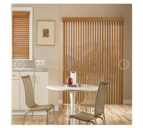 Brown Color Vertical Roller Blind