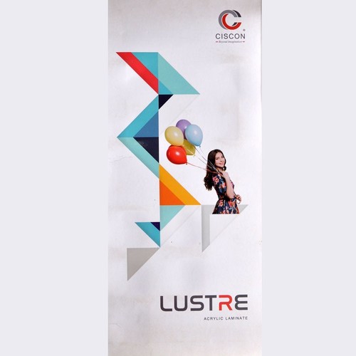 Environment Friendly Ciscon Lustre Acrylic Laminate Sheets