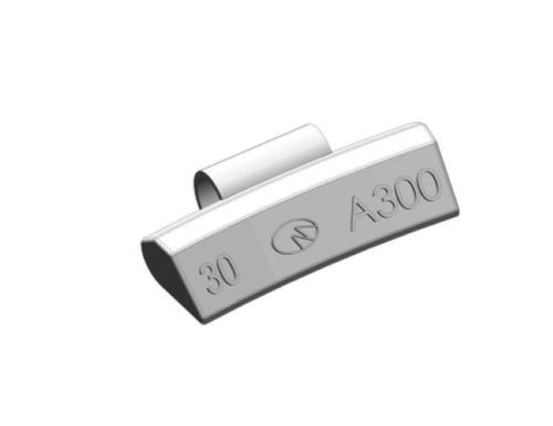 Clip Type Weight - Antimony Lead Alloy Spring Steel Clip with Powder Coating Customization Available in 5 to 110 Grams and 0.25 to 4 Ounces