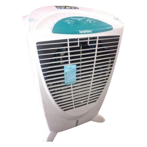 Plastic Electric Home Air Cooler - Color: White