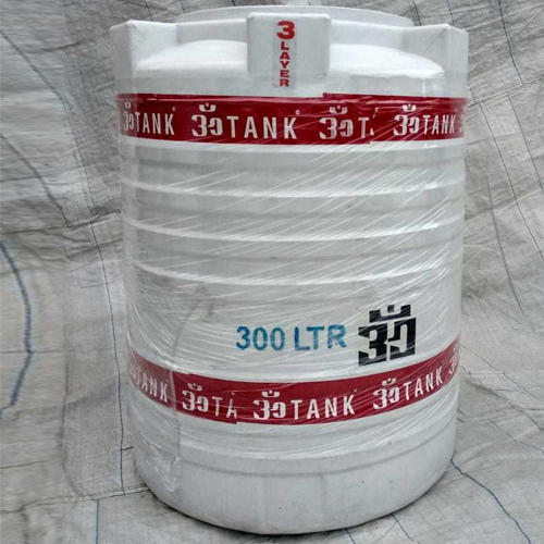 White 300 Liter Pvc Water Tank For Rooftop