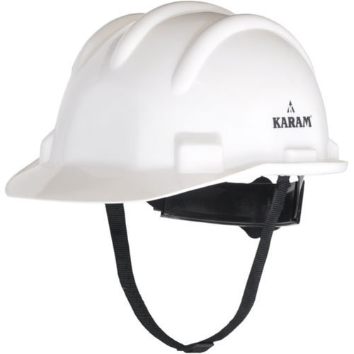 Abrasion Resistance White Karam Safety Helmet