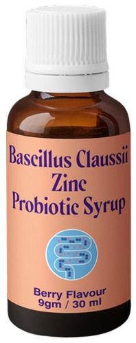Bascillus Claussii And Zinc Probiotic Berry Flavor Syrup