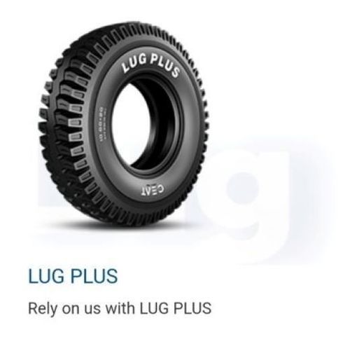 Ceat Lug Plus Rubber Tyre