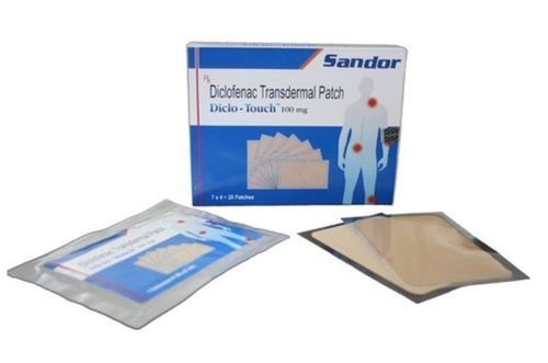 Diclofenac Transdermal Pain Relieving Patches