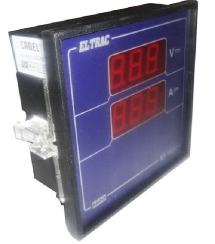 Eltrac Dc Va Meter With Digital Lcd Display Measuring Voltage Range: 6 To 30 Volt (V)