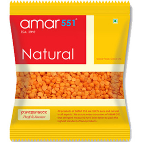 Fat 1.3g Fibre 4.9g Sodium 0.03g Healthy And Natural Dried Red Masoor Dal Grain Size: Standard