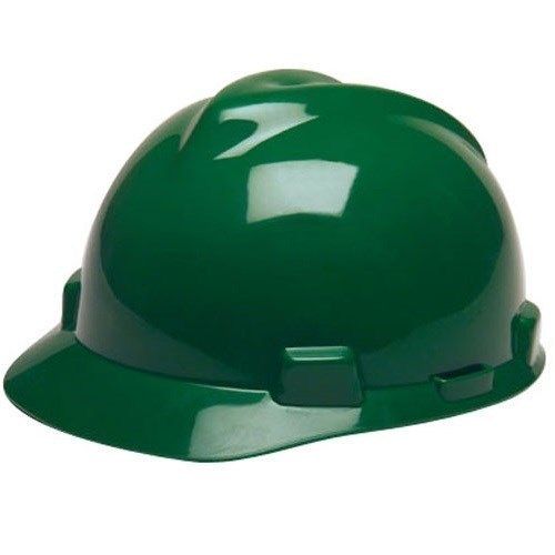 Green Color HDPE Safety Helmet