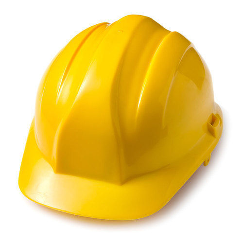 Industrial Yellow Polyethylene Safety Helmet