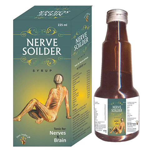 Nerve Soilder Syrup For Nerves And Brain (Pack Of 1 X 2 Bottles)