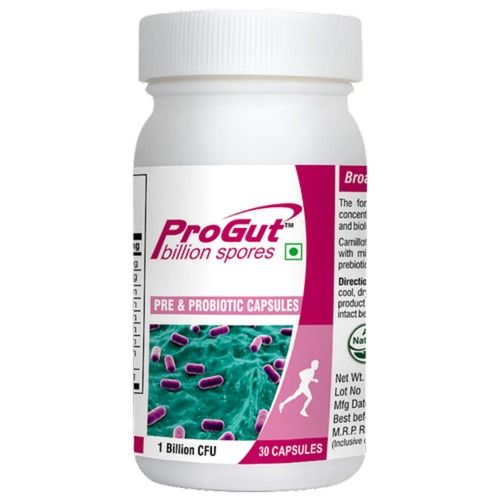 Prebiotic And Probiotics 1 Billion Cfu Digestive Care Capsules Shelf Life: Printed On Pack Years