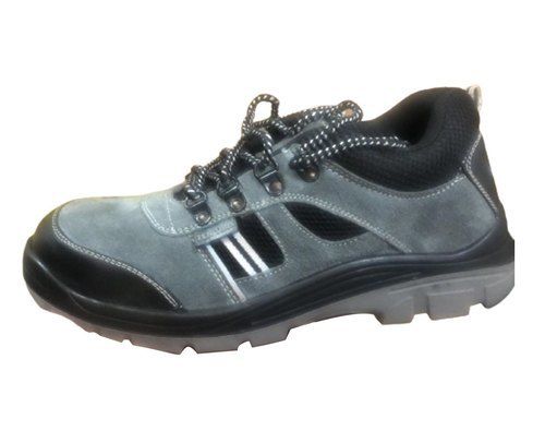 Black Skin Friendly Mens Safety Shoes