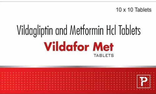 Vildafor Met Vildagliptin and Metformin HCI Tablets