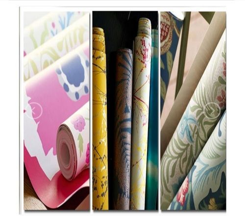 Waterproof Printed Wallpaper Rolls for Home