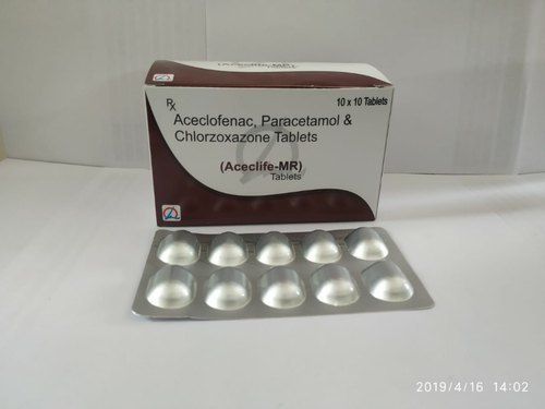  Aceclife-MR Aceclofenac Paracetamol and Chlorzoxazone Tablets 