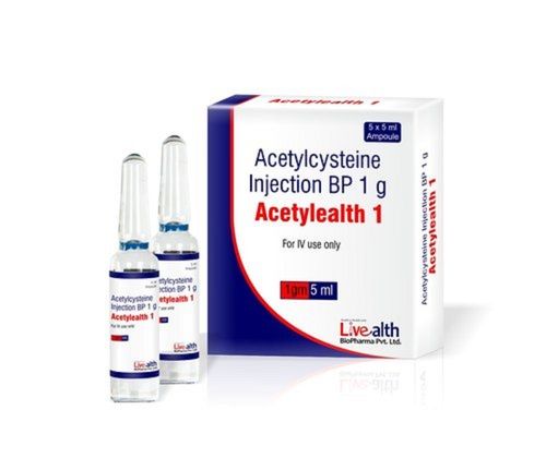 Acetylcysteine 1 GM IV Injection BP