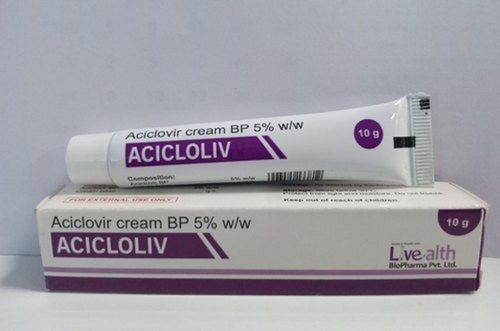 Acyclovir 5% W/W Cream BP 10 Gm Pack