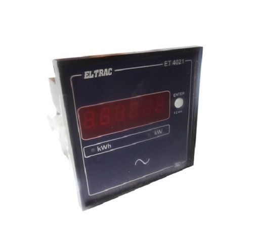 Black Body With Red Display Eltrac Power Energy Meter (High Performance And Excellent Quality)