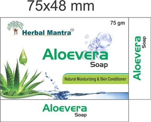 Bar Herbal Deep Moisturization Green Aloe Vera Soap