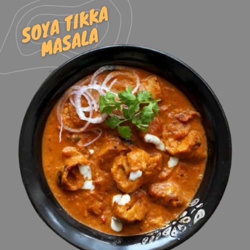 Soya Tikka Masala (Delicious Soya Chunks)