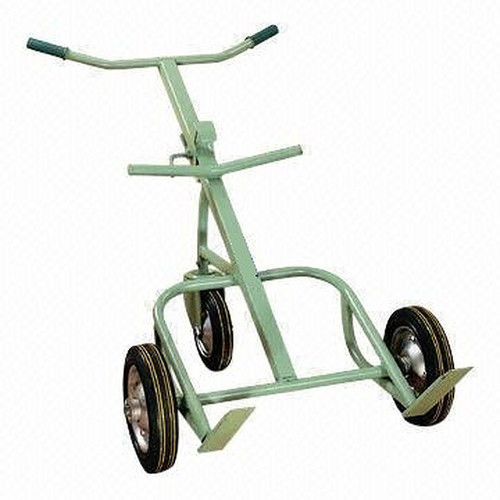 Anti Corrosion Three Wheels Drum Trolleys Application: Industrial