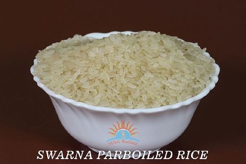 APEDA Certified Healthy and Natural Short Grain White Swarna Parboiled Rice